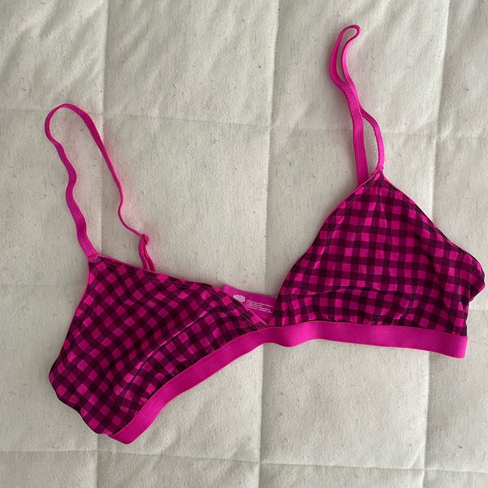 🌟bundle only🌟 Parade Checkered Bra
